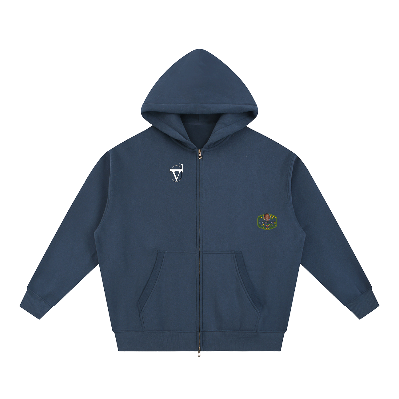 Essential Oversized Fleece Boxy Hoodie