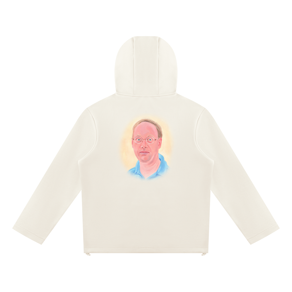 Unisex Paneled Full Zip Hoodie