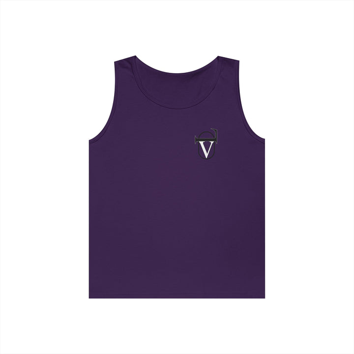Unisex Heavy Cotton Tank Top - Comfortable Graphic Sleeveless Tee for Casual Wear, Summer Events, Gym, and Gifts