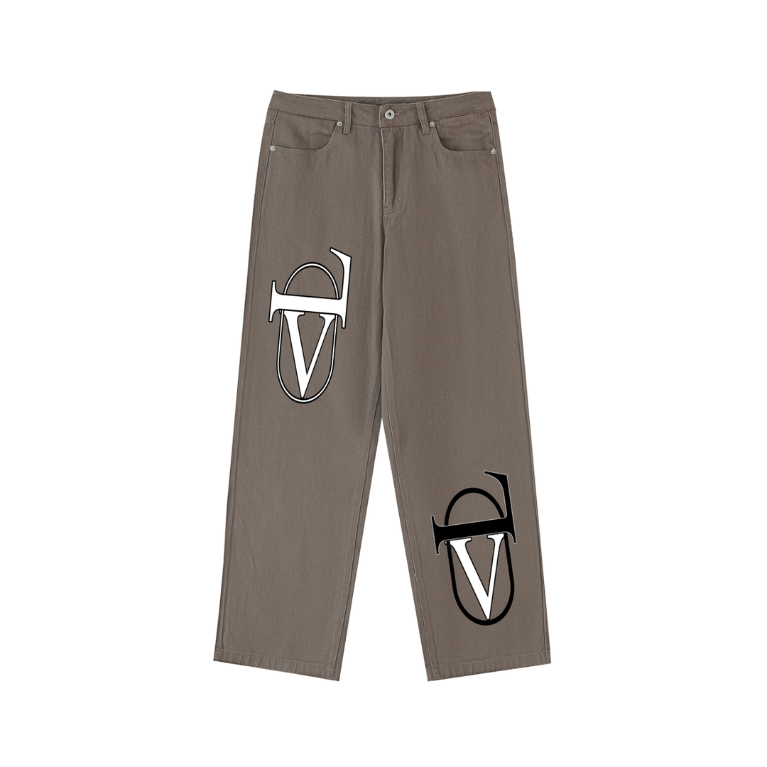 Heavyweight Cotton Straight-Leg Pants