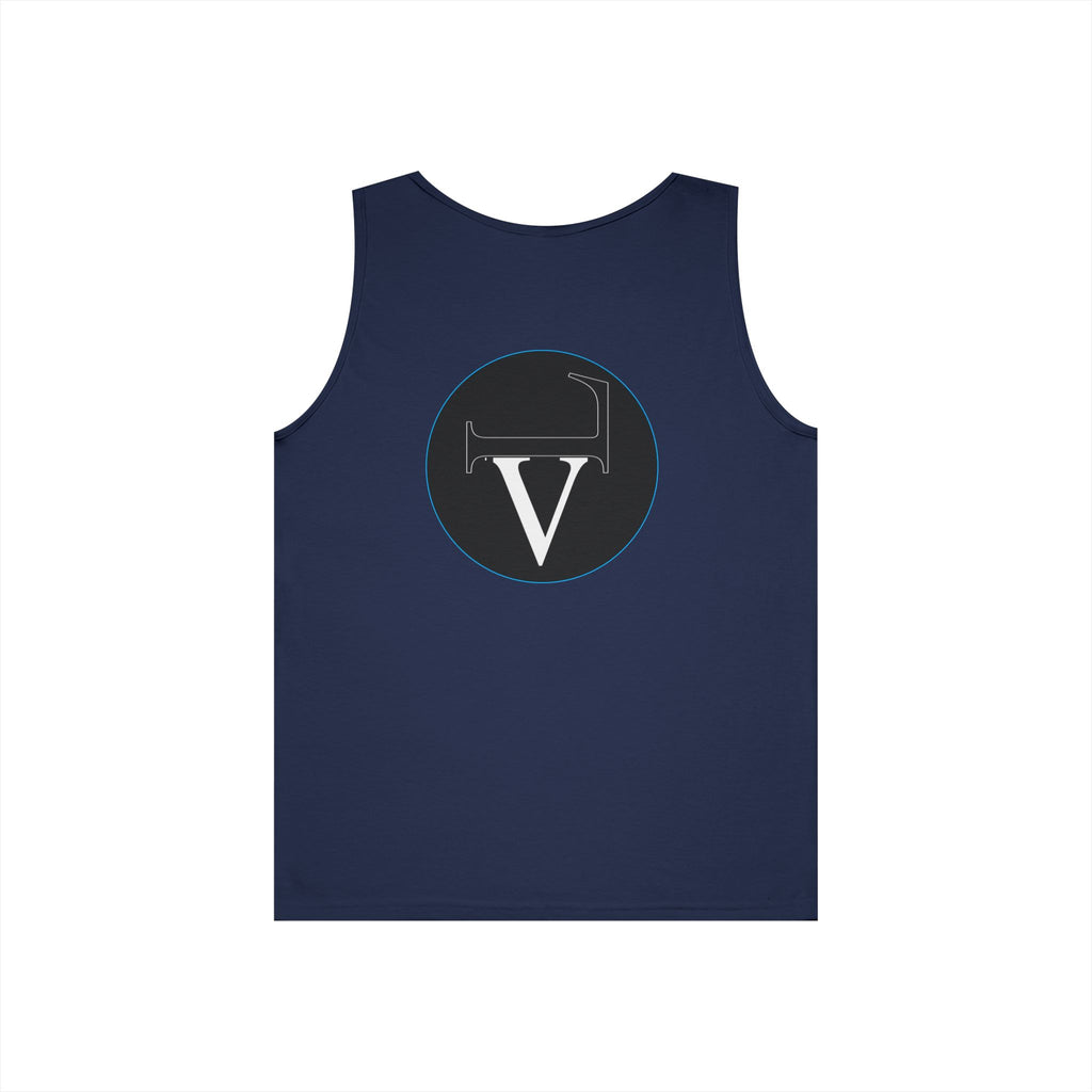 Unisex Heavy Cotton Tank Top - Comfortable Graphic Sleeveless Tee for Casual Wear, Summer Events, Gym, and Gifts