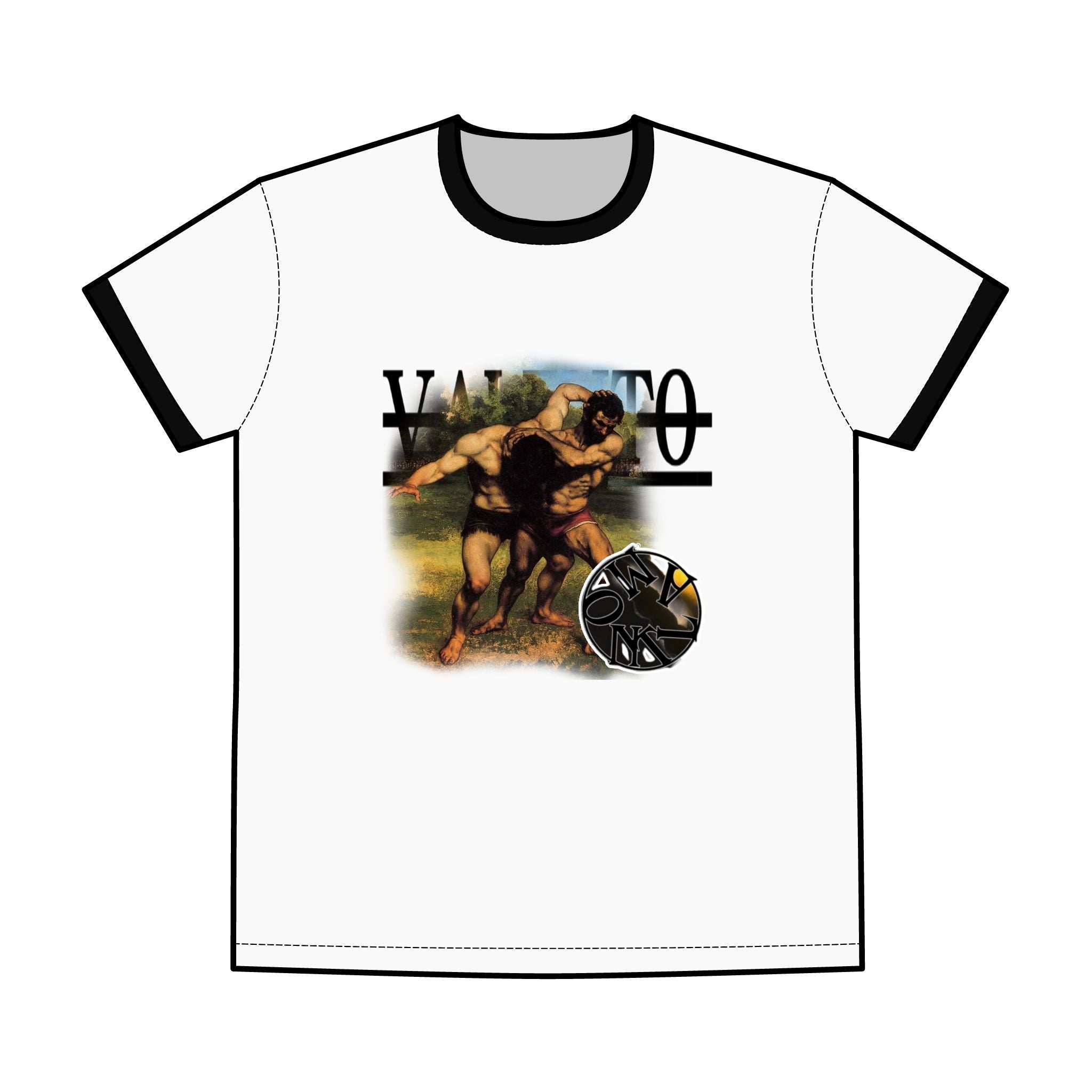 Artistic Men's Ringer Tee - Vintage Wrestling Design, Casual Tee, Gift for Sports Fans, Graphic T-Shirt, Vintage Style Apparel, Unique [...]