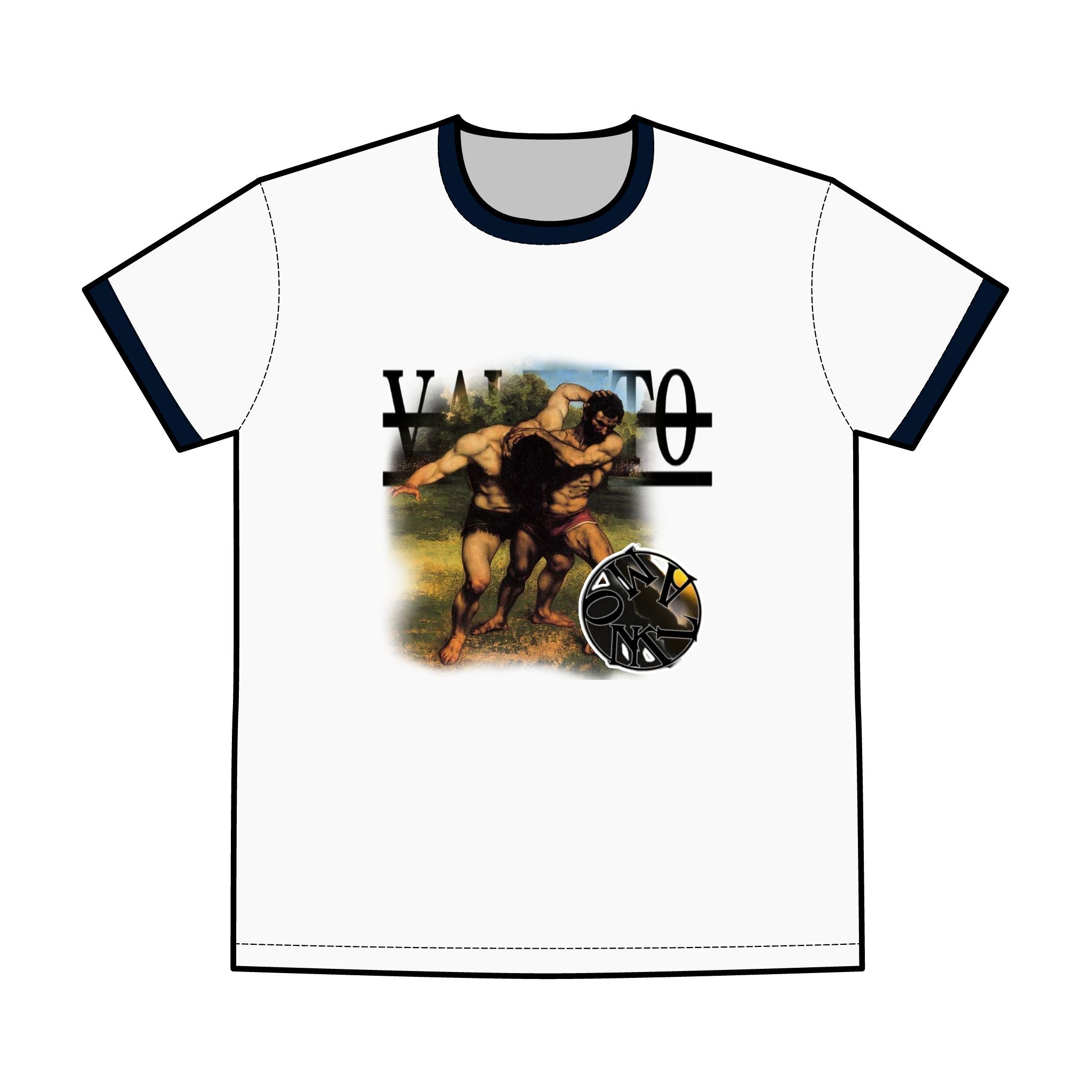 Artistic Men's Ringer Tee - Vintage Wrestling Design, Casual Tee, Gift for Sports Fans, Graphic T-Shirt, Vintage Style Apparel, Unique [...]