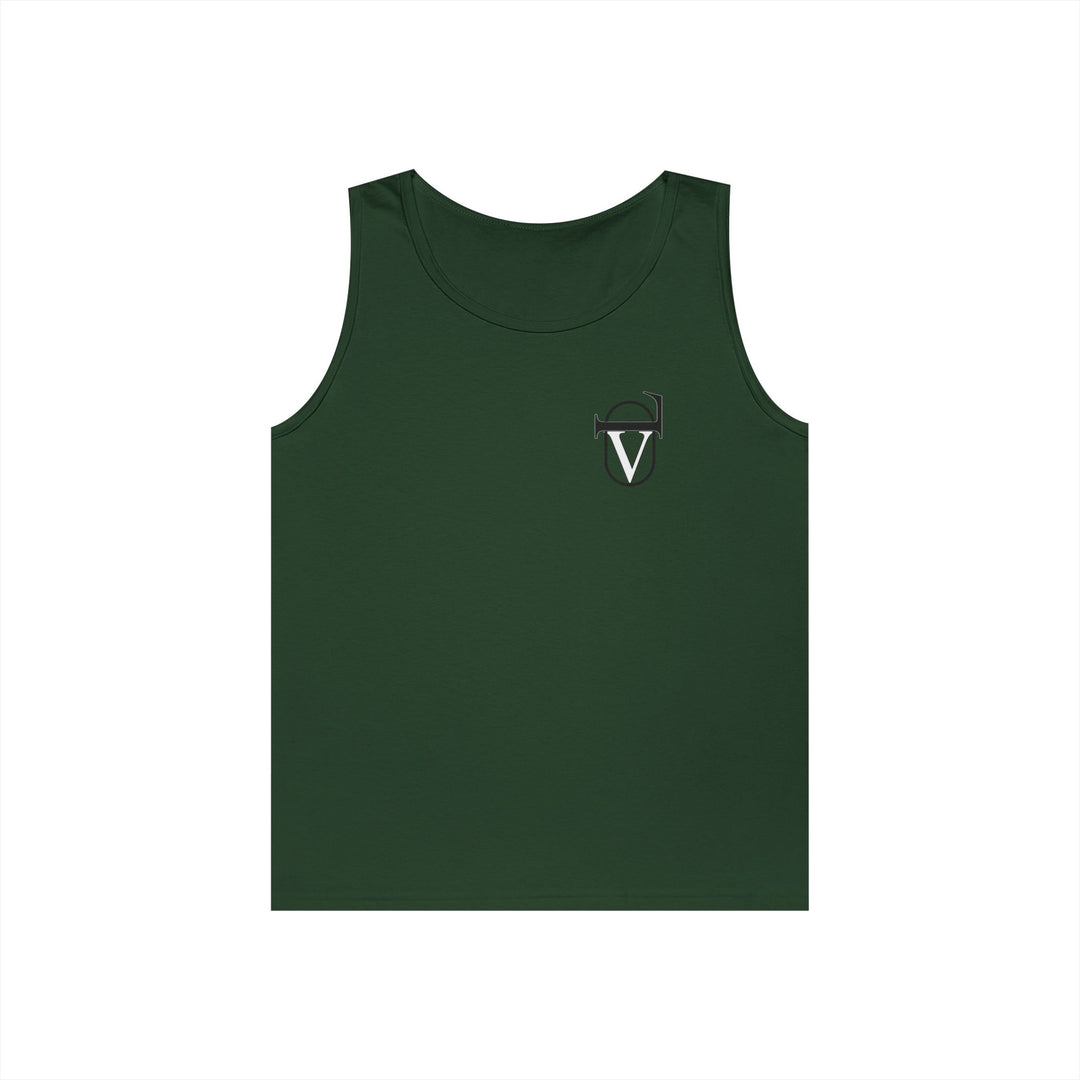 Unisex Heavy Cotton Tank Top - Comfortable Graphic Sleeveless Tee for Casual Wear, Summer Events, Gym, and Gifts