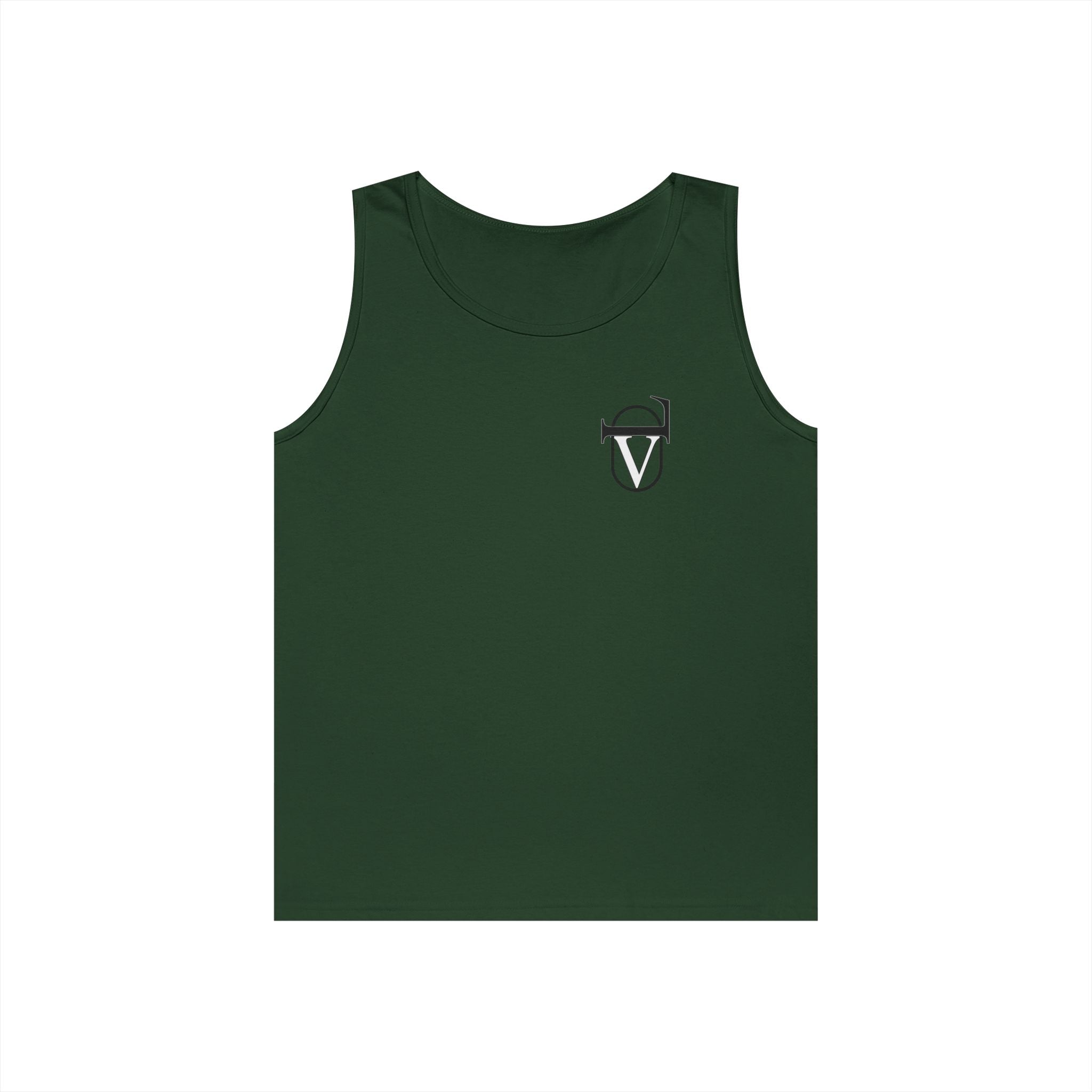 Unisex Heavy Cotton Tank Top - Comfortable Graphic Sleeveless Tee for Casual Wear, Summer Events, Gym, and Gifts
