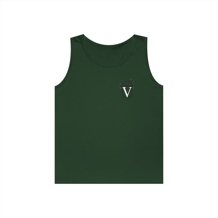 Unisex Heavy Cotton Tank Top - Comfortable Graphic Sleeveless Tee for Casual Wear, Summer Events, Gym, and Gifts