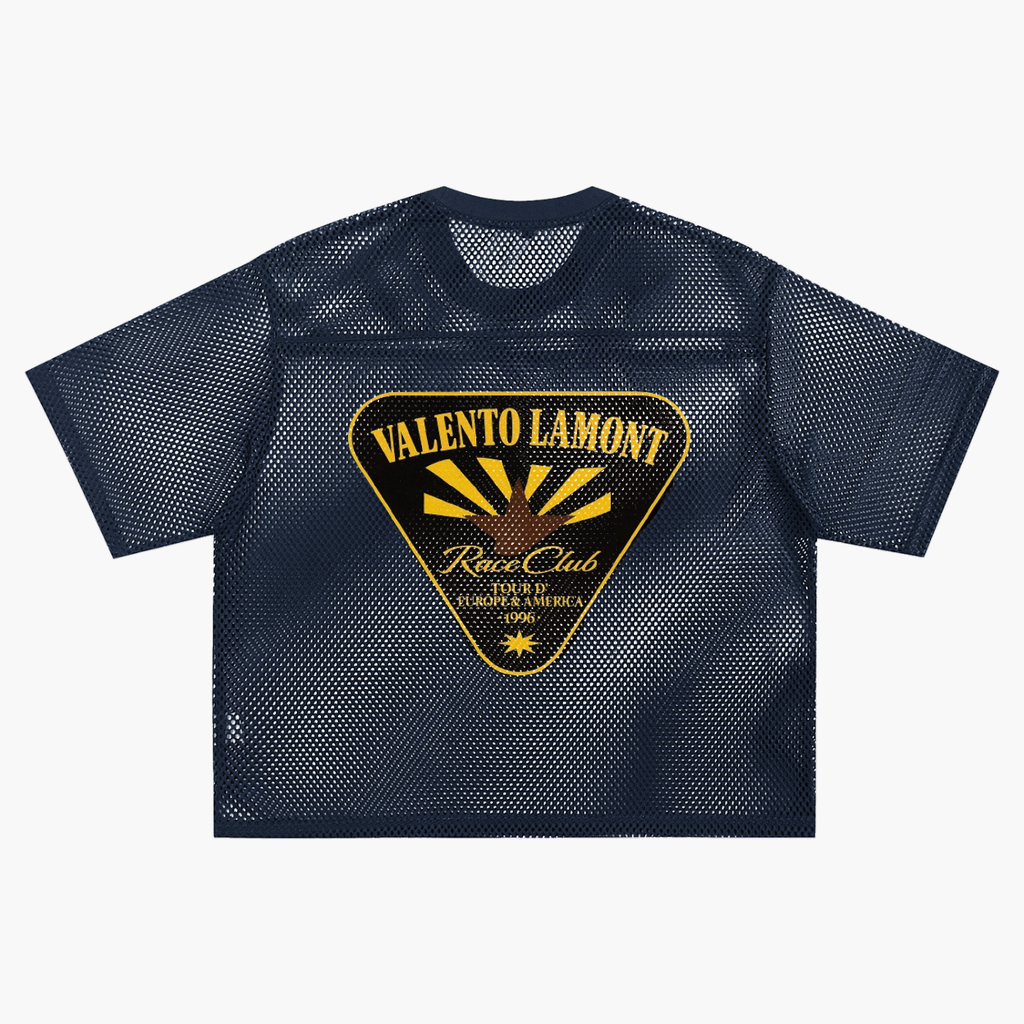 See-through Boxy Net T-shirt