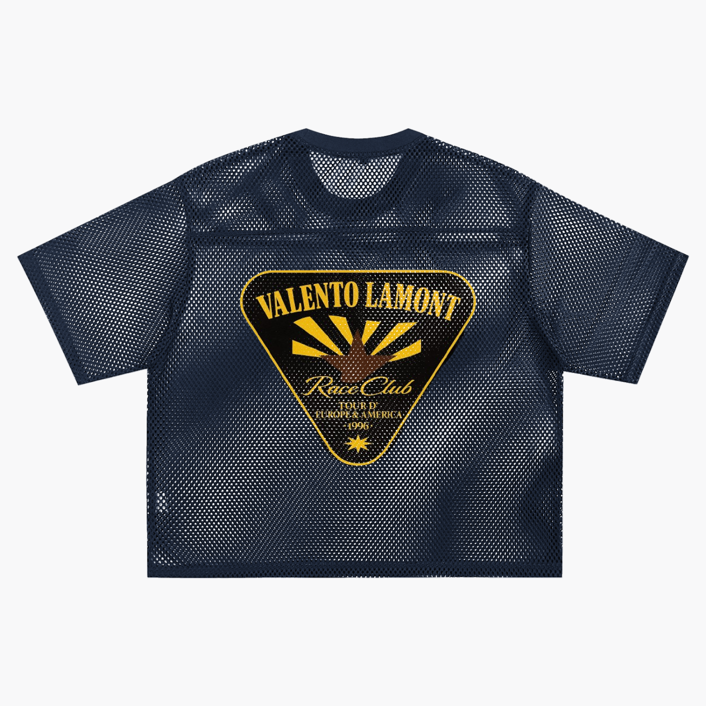 See-through Boxy Net T-shirt