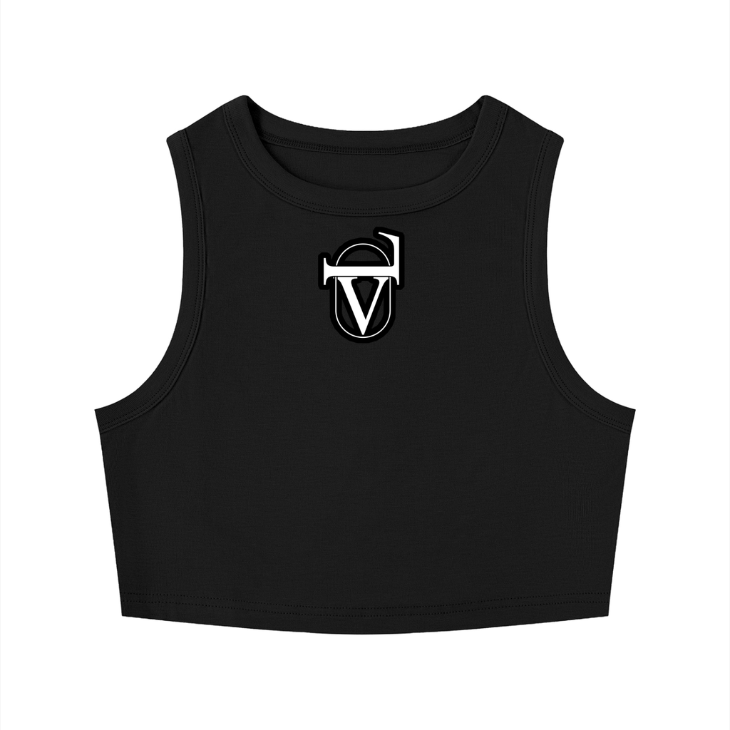 Women's Tight Crewneck Crop Tank Top