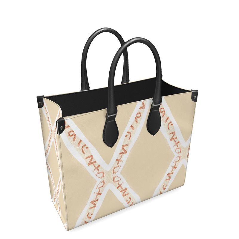 Leather Shopper Bag