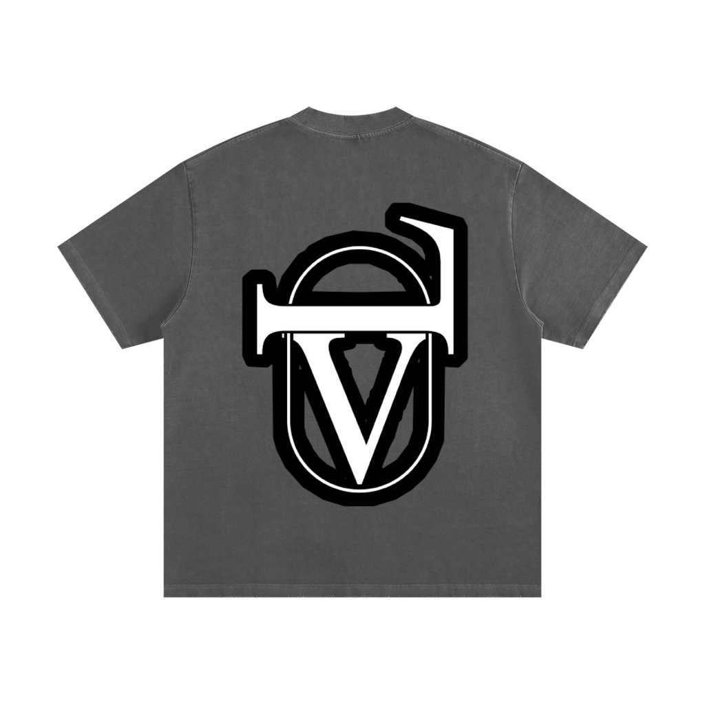 Heavyweight Vintage Washed Frayed T-Shirt