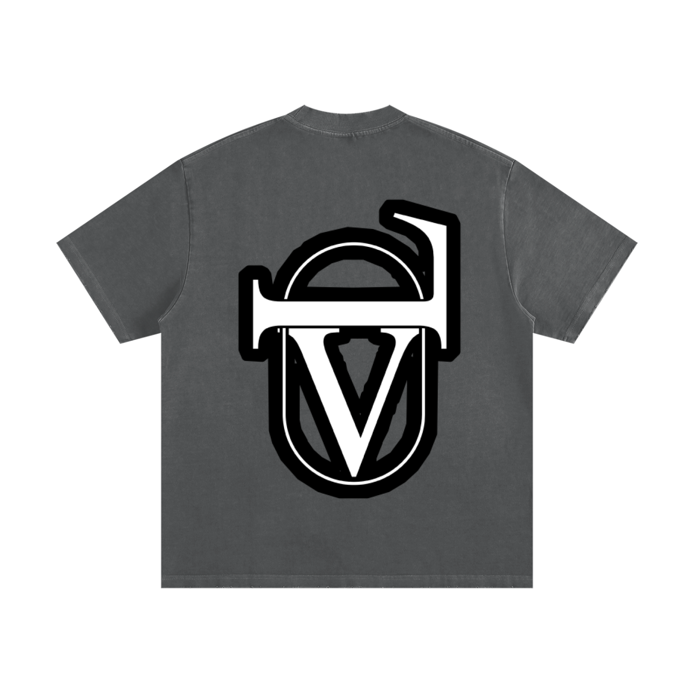 Heavyweight Vintage Washed Frayed T-Shirt
