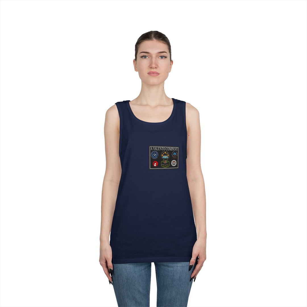 Stylish Unisex Heavy Cotton Tank Top | Casual Wear, Summer Fashion, Gift for Friends, Gym Tank, Outdoor Activities