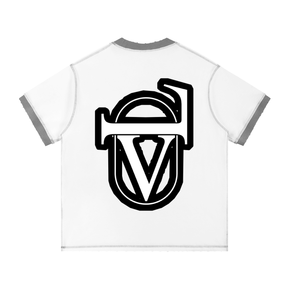 Unisex Contrast-Stitched Ringer T-Shirt