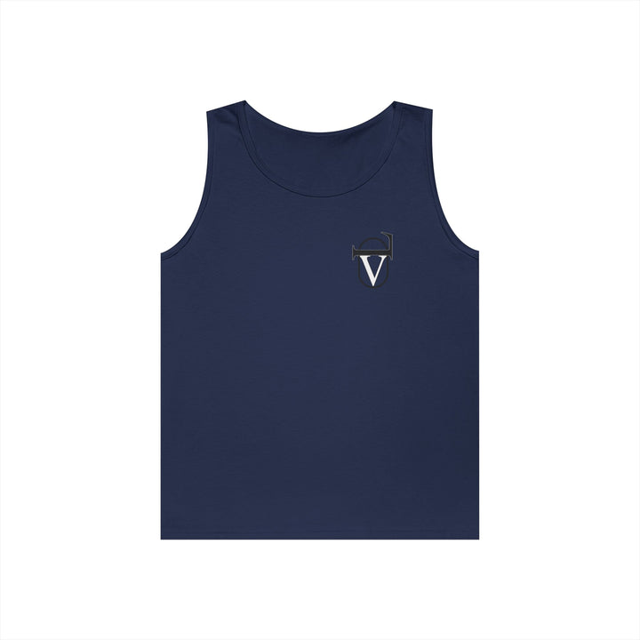 Unisex Heavy Cotton Tank Top - Comfortable Graphic Sleeveless Tee for Casual Wear, Summer Events, Gym, and Gifts