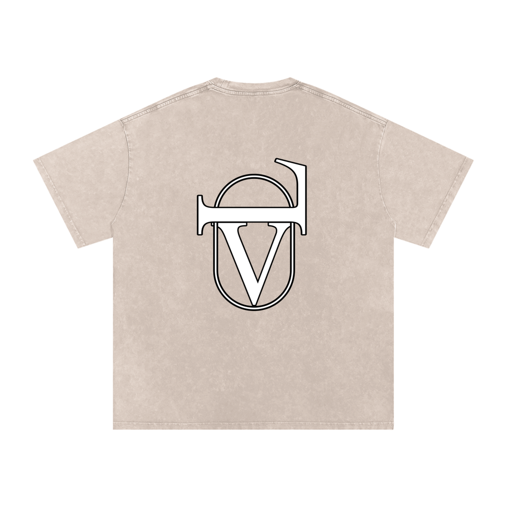 Acid Wash Oversize T-Shirt - 250 GSM