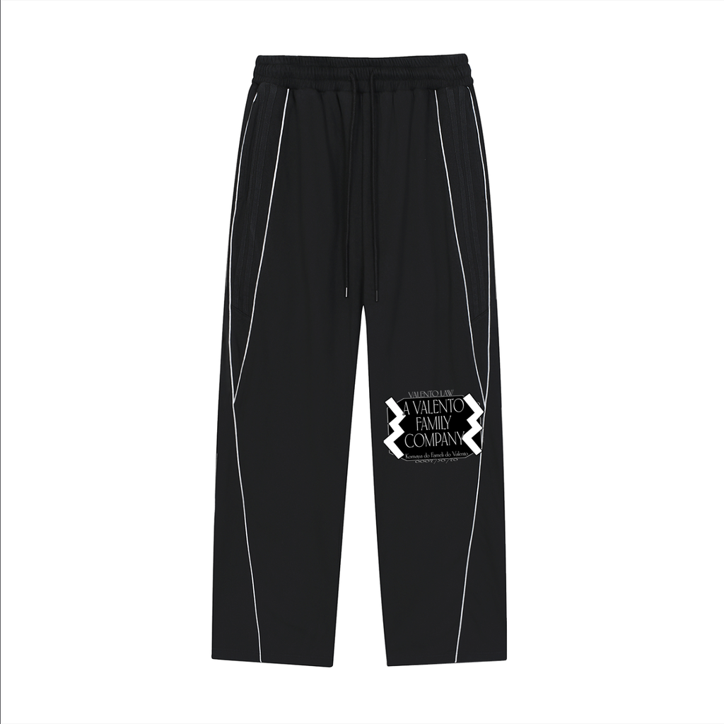 Reflection Striped Straight-Leg Sweatpants