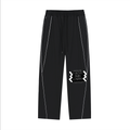 Reflection Striped Straight-Leg Sweatpants