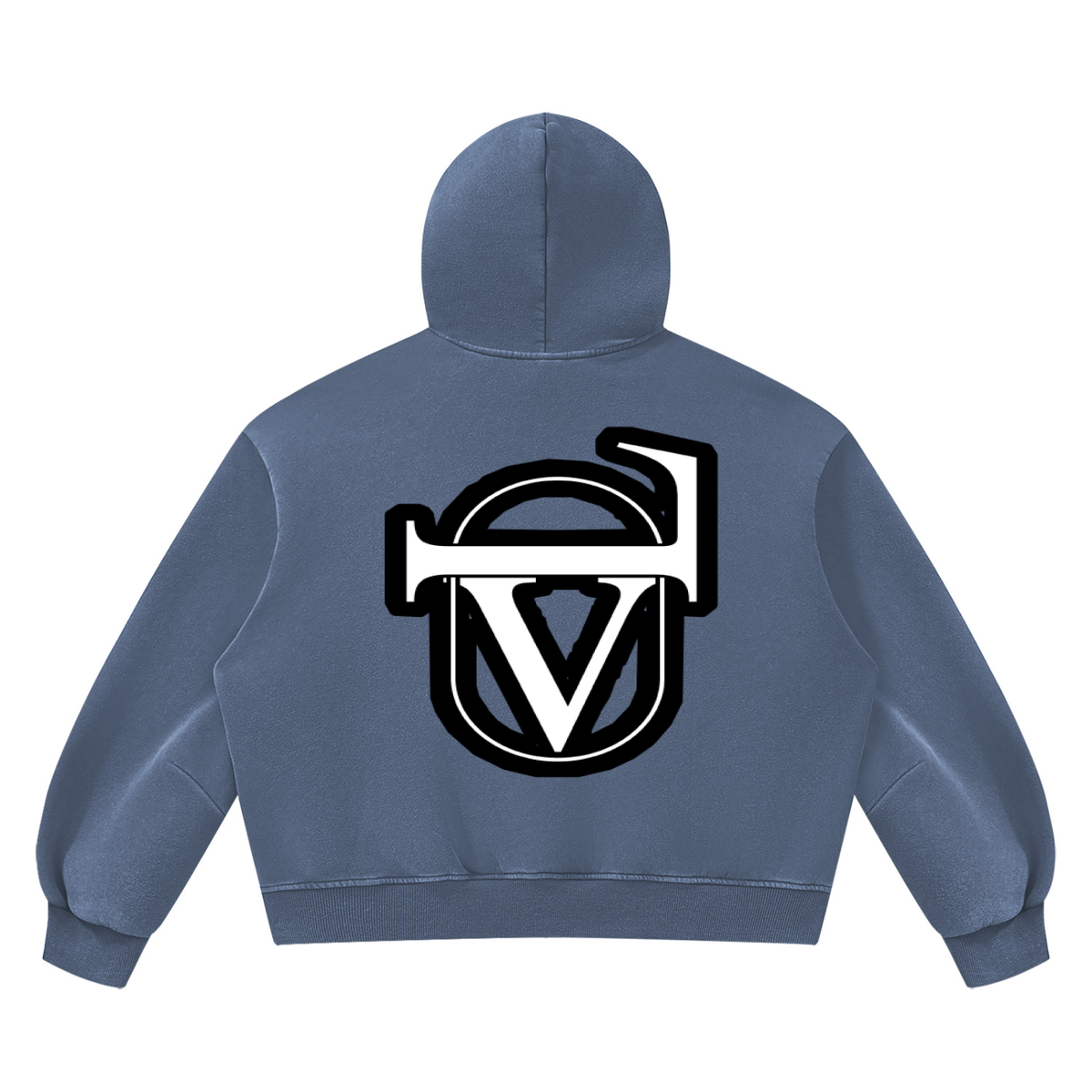 V Wash Boxy Fleece Hoodie