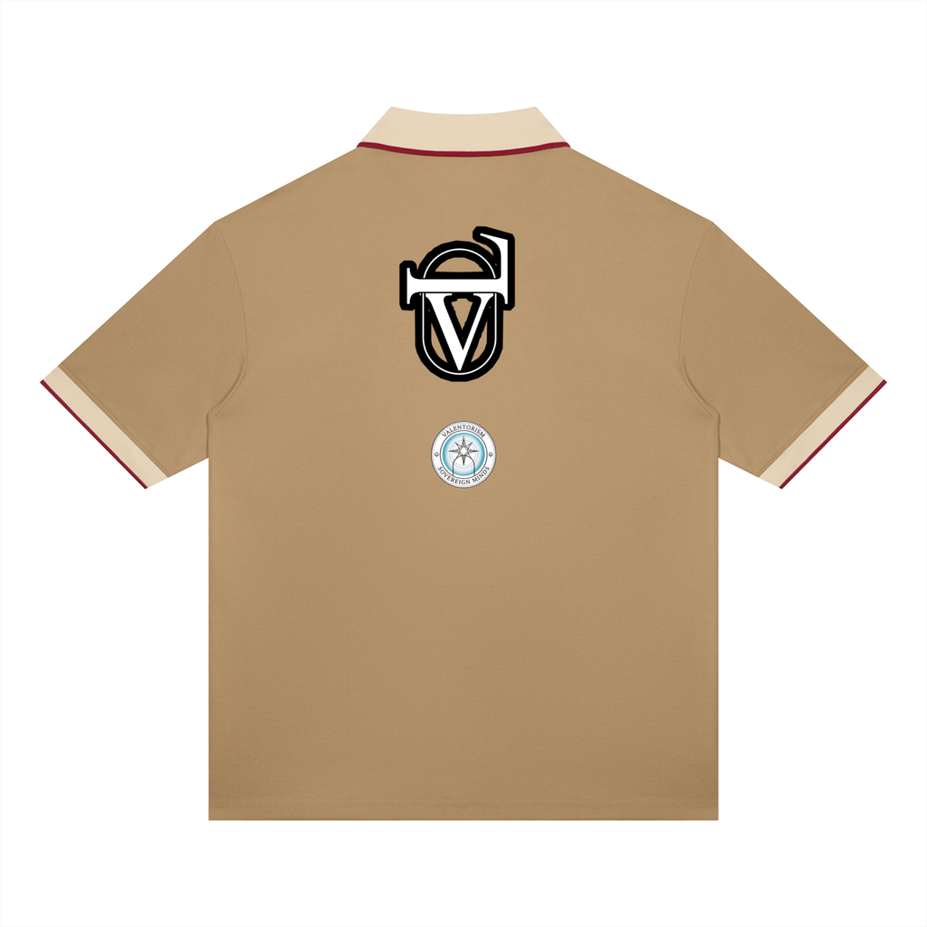 V Block Polo Shirt