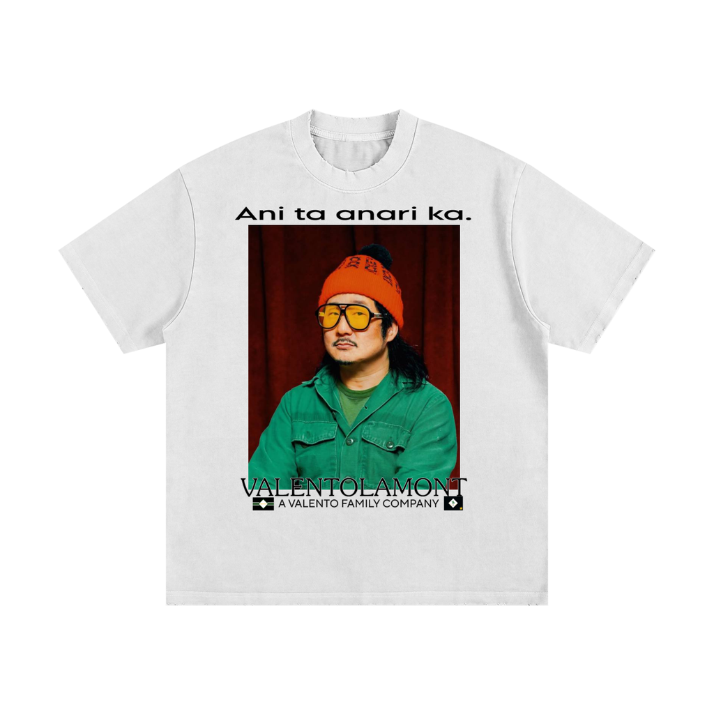 Heavyweight Vintage Washed Frayed T-Shirt