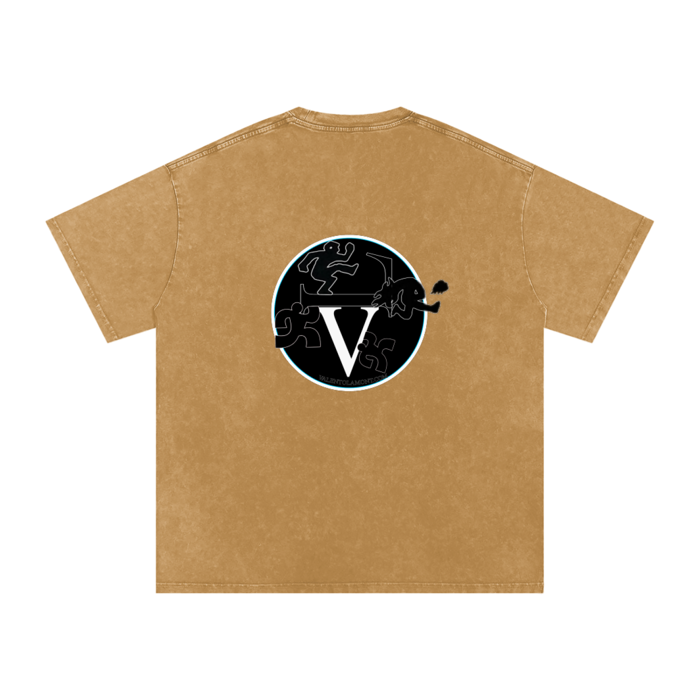 Acid Wash Oversize T-Shirt - 250 GSM