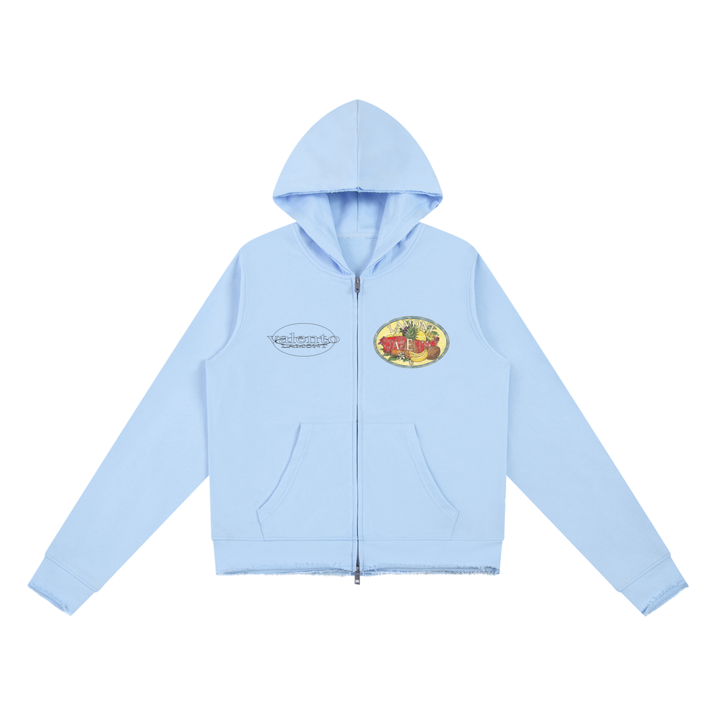 Women’s Raw Edge Full Zip Hoodie