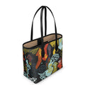 Leather city bag