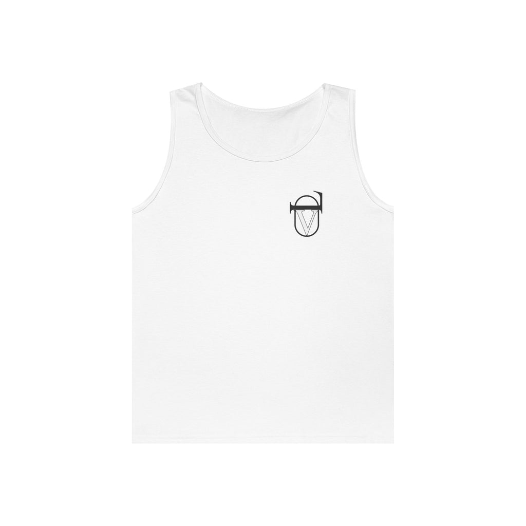 Unisex Heavy Cotton Tank Top - Comfortable Graphic Sleeveless Tee for Casual Wear, Summer Events, Gym, and Gifts