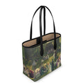 Leather city bag