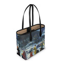 Leather city bag