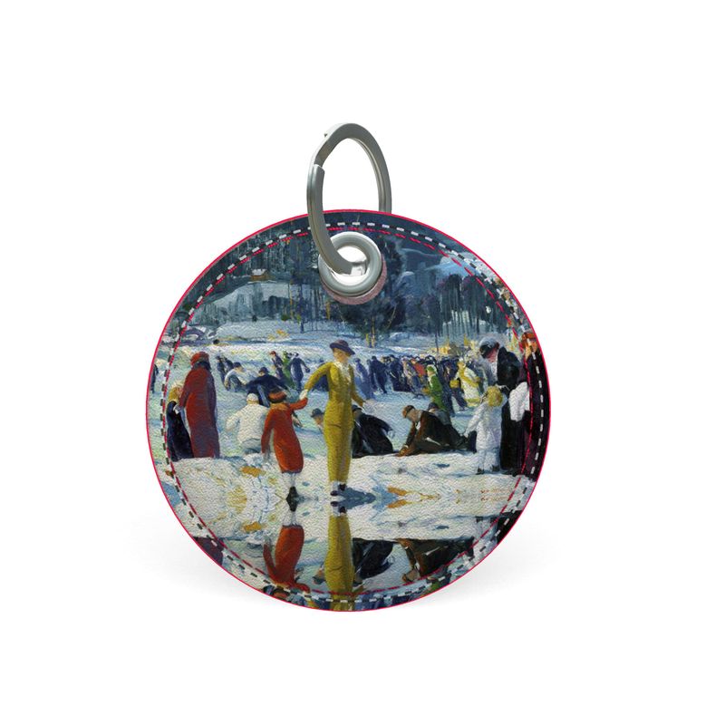 Premium Painted Edge Keyring