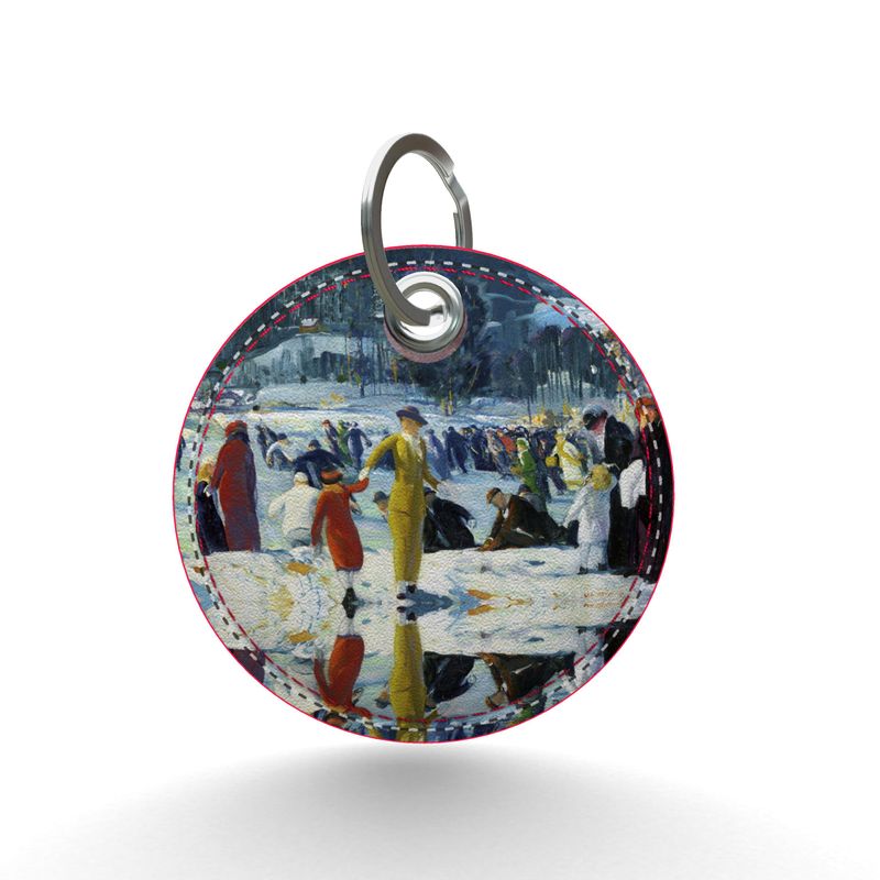 Premium Painted Edge Keyring