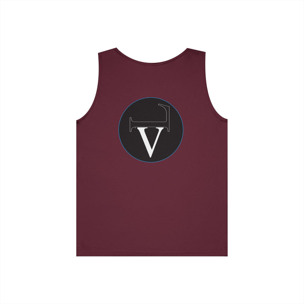 Unisex Heavy Cotton Tank Top - Comfortable Graphic Sleeveless Tee for Casual Wear, Summer Events, Gym, and Gifts