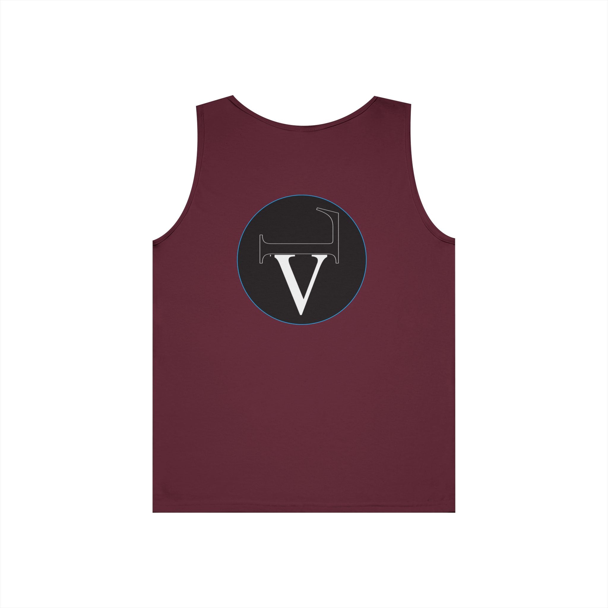 Unisex Heavy Cotton Tank Top - Comfortable Graphic Sleeveless Tee for Casual Wear, Summer Events, Gym, and Gifts