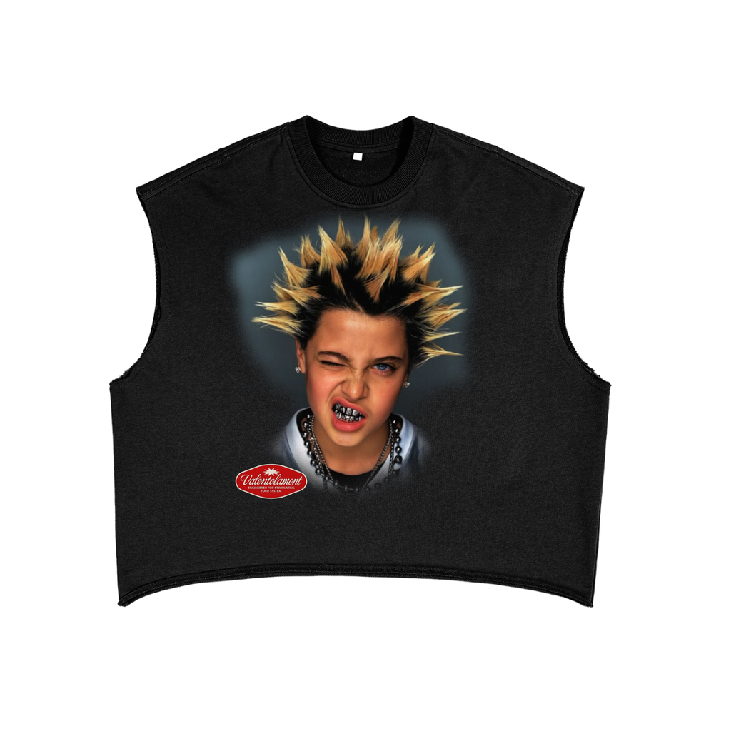 French Terry Boxy Tank Top