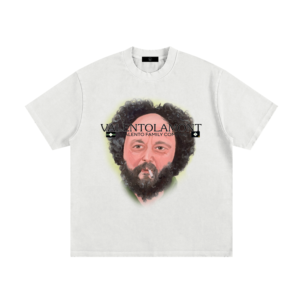 Heavyweight Vintage Washed Frayed T-Shirt