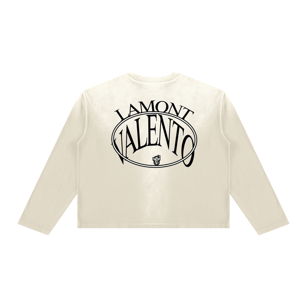 V Sunfade Boxy Long Sleeve T-Shirt