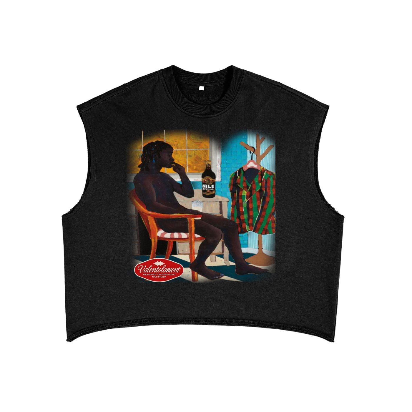 French Terry Boxy Tank Top