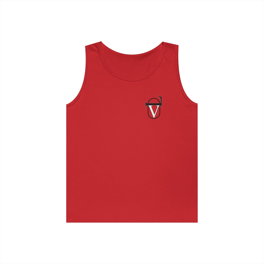 Unisex Heavy Cotton Tank Top - Comfortable Graphic Sleeveless Tee for Casual Wear, Summer Events, Gym, and Gifts