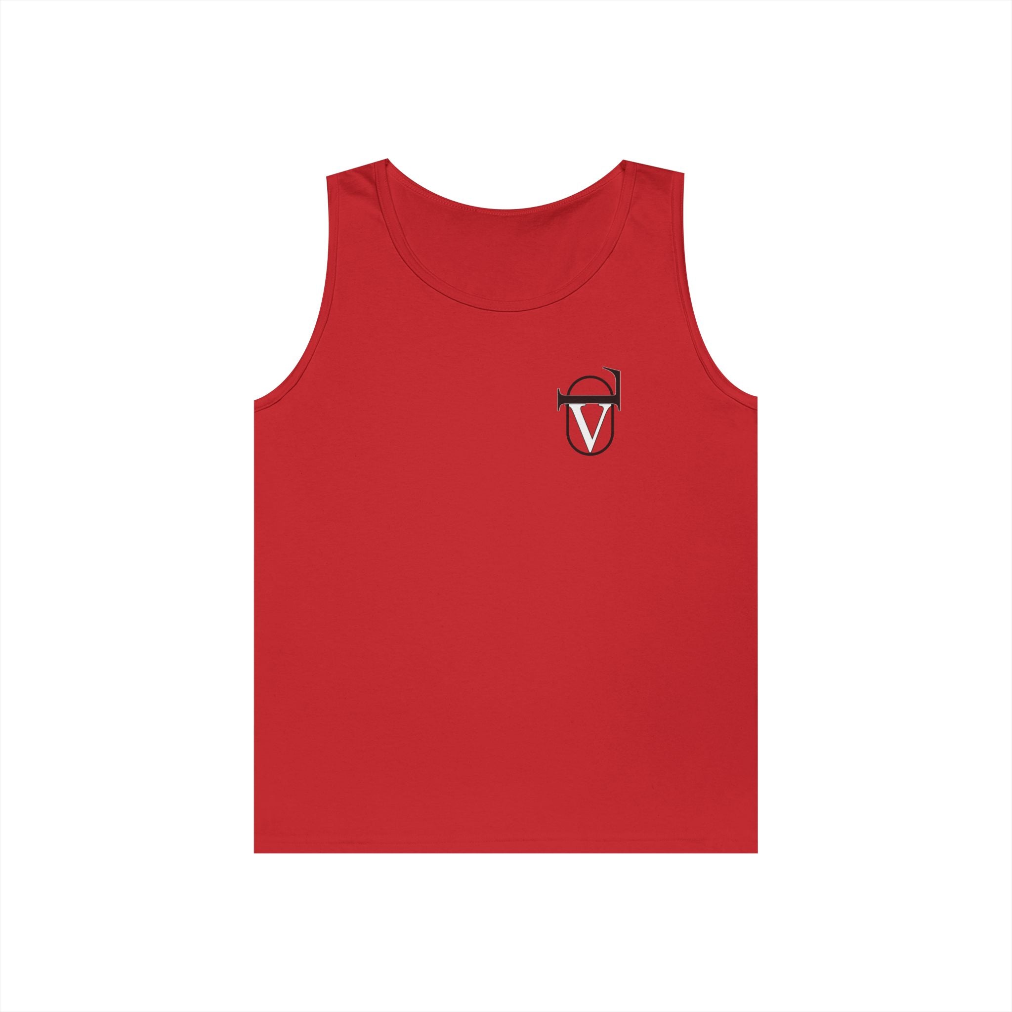 Unisex Heavy Cotton Tank Top - Comfortable Graphic Sleeveless Tee for Casual Wear, Summer Events, Gym, and Gifts
