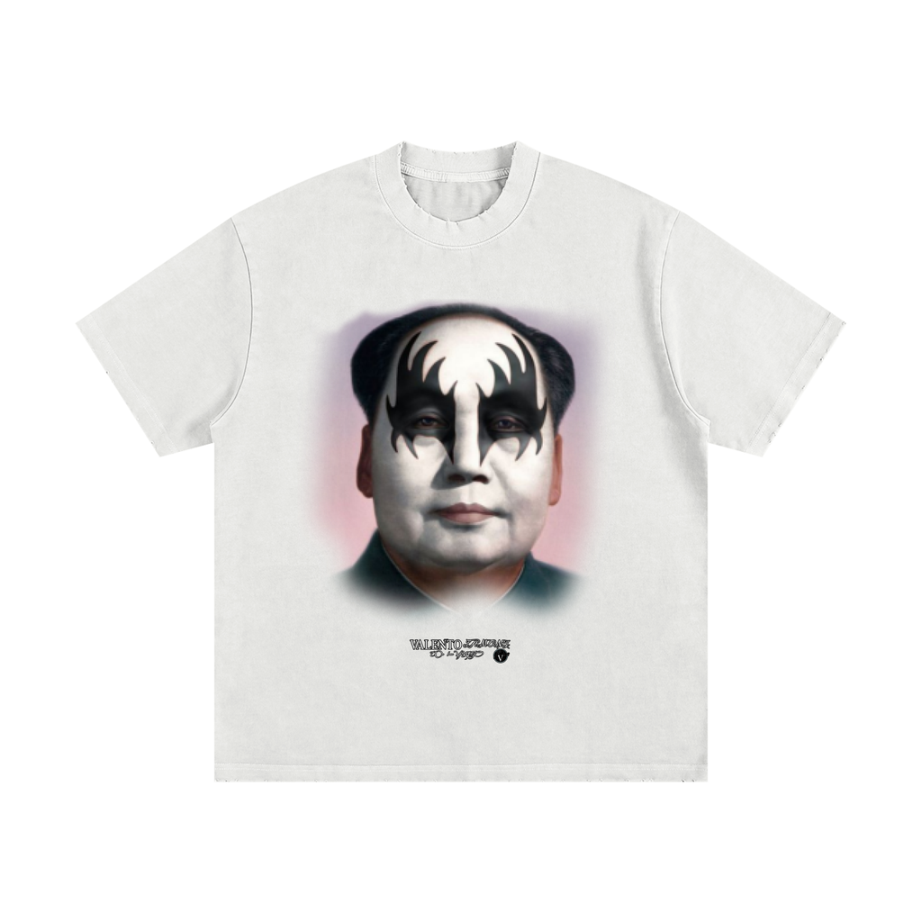 Heavyweight Vintage Washed Frayed T-Shirt