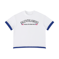 Unisex Boxy Color Block T-Shirt