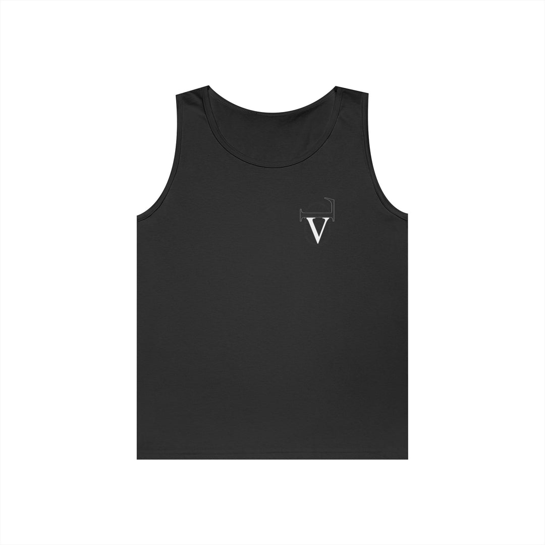 Unisex Heavy Cotton Tank Top - Comfortable Graphic Sleeveless Tee for Casual Wear, Summer Events, Gym, and Gifts