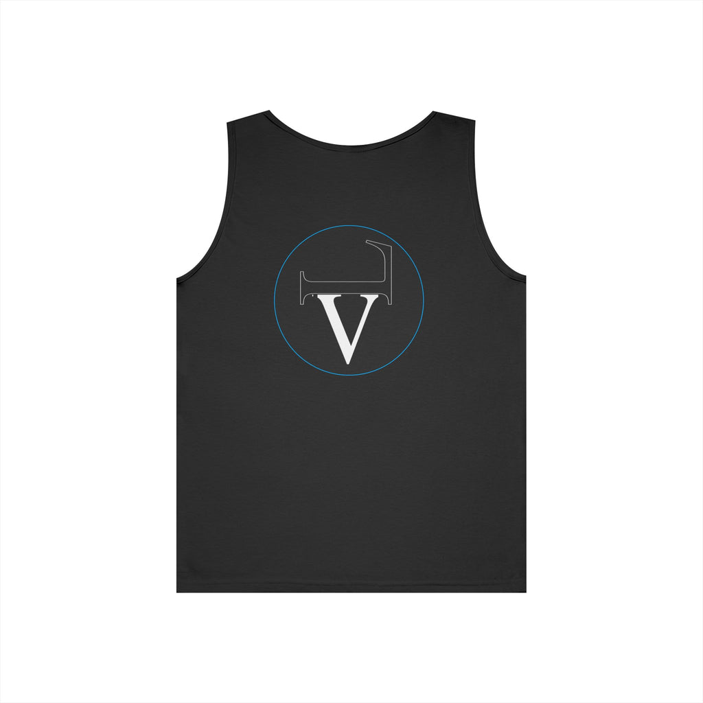 Unisex Heavy Cotton Tank Top - Comfortable Graphic Sleeveless Tee for Casual Wear, Summer Events, Gym, and Gifts