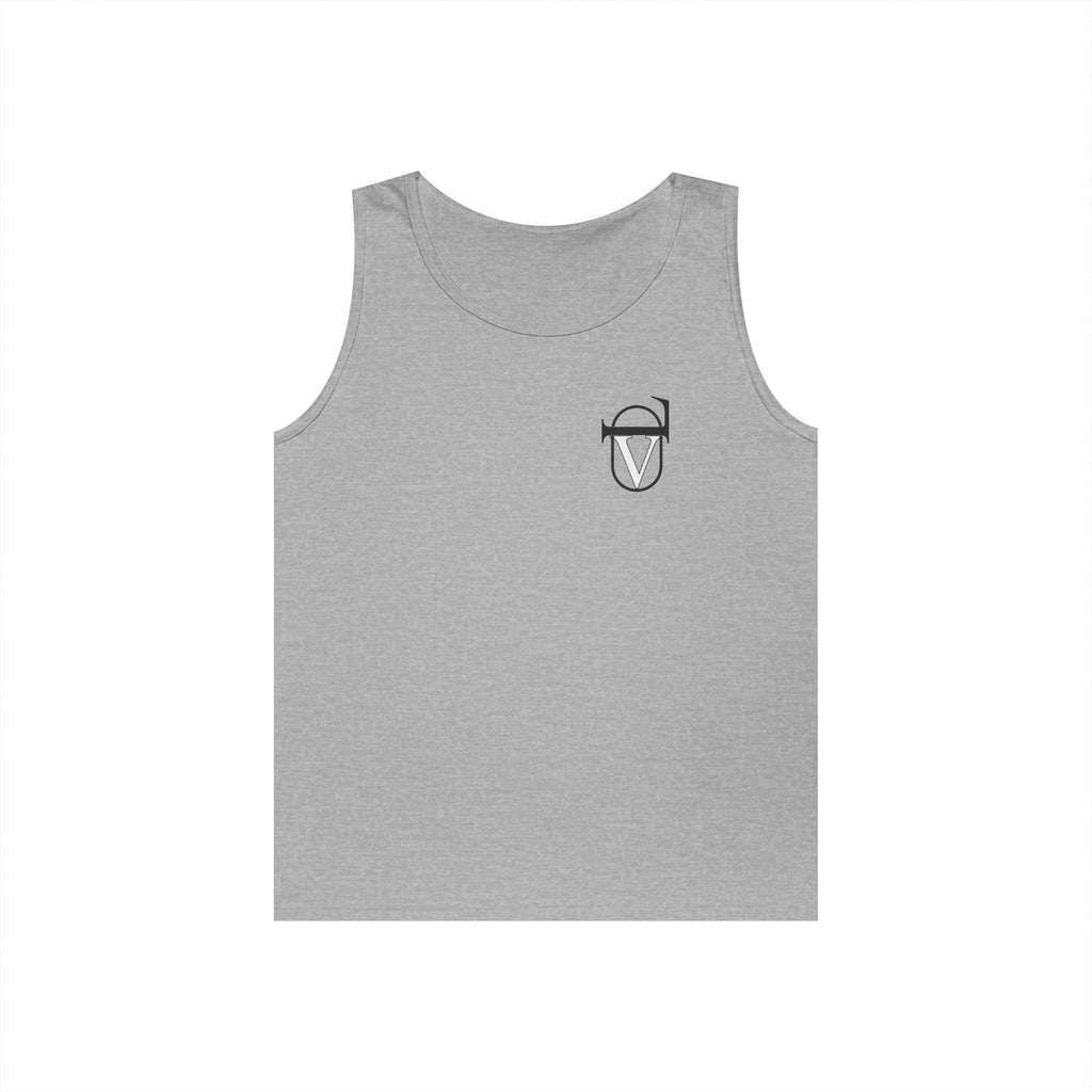 Unisex Heavy Cotton Tank Top - Comfortable Graphic Sleeveless Tee for Casual Wear, Summer Events, Gym, and Gifts