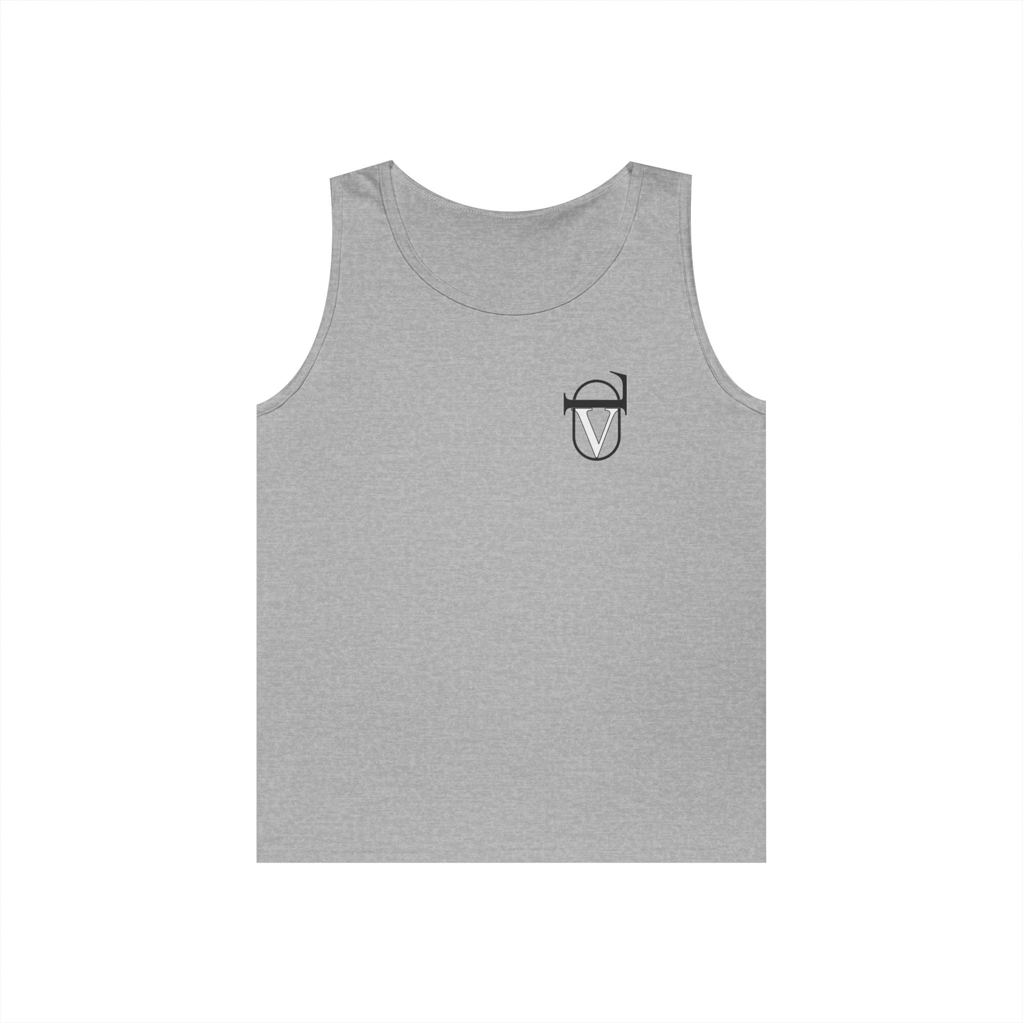 Unisex Heavy Cotton Tank Top - Comfortable Graphic Sleeveless Tee for Casual Wear, Summer Events, Gym, and Gifts