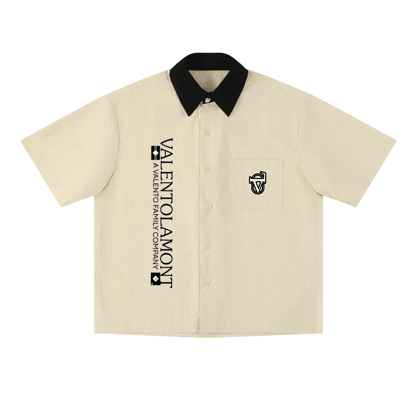 Unisex Color Block Short Sleeve Shirt