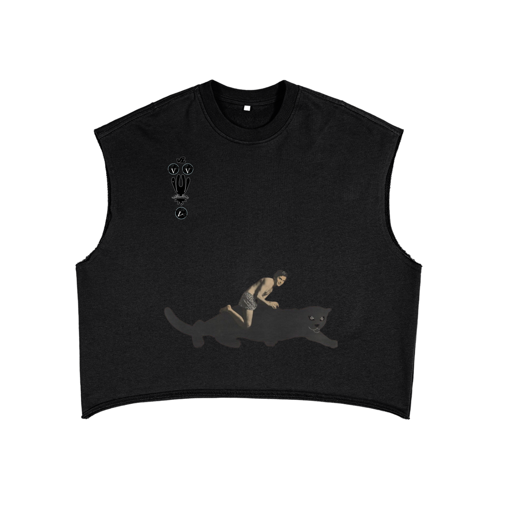 French Terry Boxy Tank Top