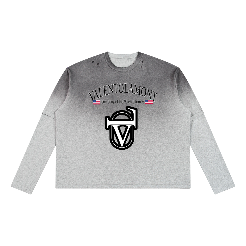 Unisex Vintage Wash Layered T-Shirt